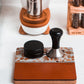Tamping Station in Slate/Tan Leather